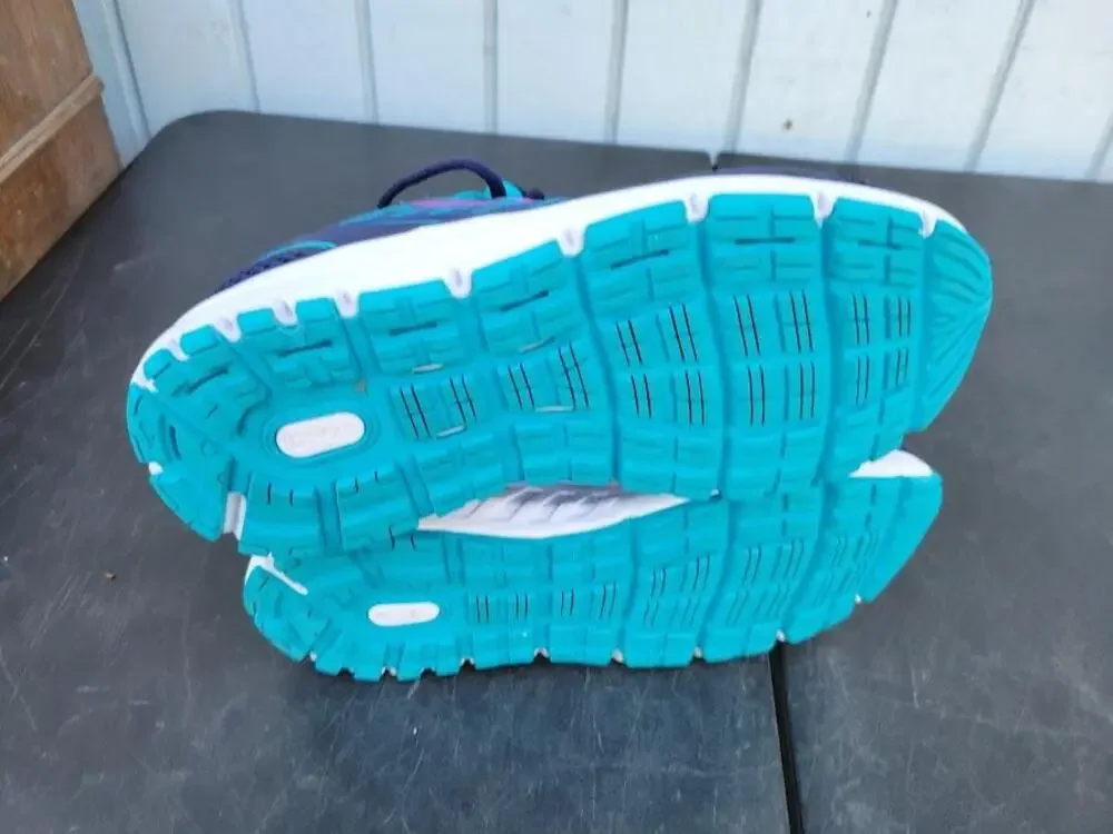 Brooks Shoes Womens Size 6.5 Blue Teal Mesh Running Athletic Trail Sneakers